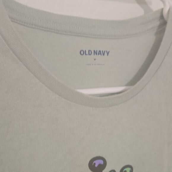 Old Navy Green and Yellow Short Sleeve Tee - Picture 3 of 6